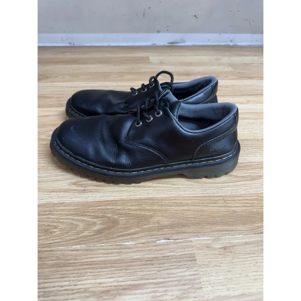 Dr. Martens Men's Kent Black Leather Oxfords Shoes Size 10